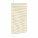 vidaXL pliszírozott redőny krém 70x150 cm szövetszélesség 69,4 cm