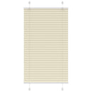 vidaXL pliszírozott redőny krém 80x150 cm szövetszélesség 79,4 cm