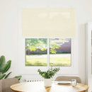 vidaXL pliszírozott redőny krém 110x150 cm szövetszélesség 109,4 cm
