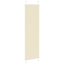 vidaXL pliszírozott redőny krém 60x200 cm szövetszélesség 59,4 cm