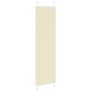 vidaXL pliszírozott redőny krém 65x200 cm szövetszélesség 64,4 cm