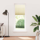 vidaXL pliszírozott redőny krém 70x200 cm szövetszélesség 69,4 cm