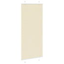 vidaXL pliszírozott redőny krém 85x200 cm szövetszélesség 84,4 cm