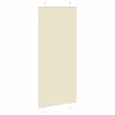 vidaXL pliszírozott redőny krém 95x200 cm szövetszélesség 94,4 cm