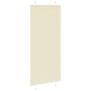 vidaXL pliszírozott redőny krém 100x200 cm szövetszélesség 99,4 cm