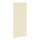 vidaXL pliszírozott redőny krém 100x200 cm szövetszélesség 99,4 cm
