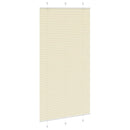vidaXL pliszírozott redőny krém 105x200 cm Szövetszélesség 104,4 cm