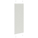 vidaXL pliszírozott redőny világosszürke 45x100 cm szövetszélesség