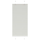 vidaXL pliszírozott redőny világosszürke 60x100 cm szövetszélesség