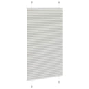 vidaXL pliszírozott redőny világosszürke 70x100 cm szövetszélesség