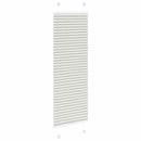 vidaXL pliszírozott redőny világosszürke 40x150 cm szövetszélesség