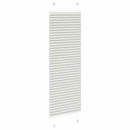 vidaXL pliszírozott redőny világosszürke 50x150 cm szövetszélesség
