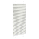 vidaXL pliszírozott redőny világosszürke 65x150 cm szövetszélesség
