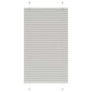 vidaXL pliszírozott redőny világosszürke 70x150 cm szövetszélesség