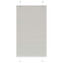 vidaXL pliszírozott redőny világosszürke 75x150 cm szövetszélesség
