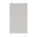 vidaXL pliszírozott redőny világosszürke 80x150 cm szövetszélesség