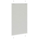 vidaXL pliszírozott redőny világosszürke 80x150 cm szövetszélesség
