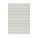 vidaXL pliszírozott redőny világosszürke 95x150 cm szövetszélesség