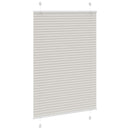 vidaXL pliszírozott redőny világosszürke 95x150 cm szövetszélesség