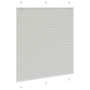 vidaXL pliszírozott redőny világosszürke 120x150 cm szövetszélesség