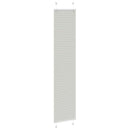 vidaXL pliszírozott redőny világosszürke 40x200 cm szövetszélesség