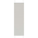 vidaXL pliszírozott redőny világosszürke 55x200 cm szövetszélesség
