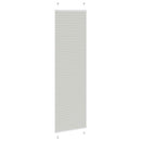vidaXL pliszírozott redőny világosszürke 55x200 cm szövetszélesség