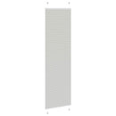 vidaXL pliszírozott redőny világosszürke 60x200 cm szövetszélesség