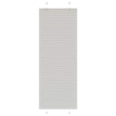 vidaXL pliszírozott redőny világosszürke 70x200 cm szövetszélesség