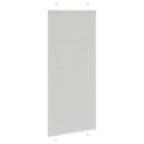 vidaXL pliszírozott redőny világosszürke 85x200 cm szövetszélesség