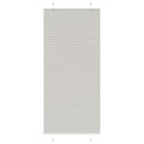 vidaXL pliszírozott redőny világosszürke 95x200 cm szövetszélesség