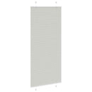 vidaXL pliszírozott redőny világosszürke 100x200 cm szövetszélesség