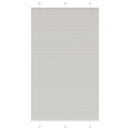 vidaXL pliszírozott redőny világosszürke 120x200 cm szövetszélesség