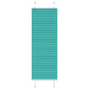 vidaXL pliszírozott redőny Benzinzöld 45x150 cm szövetszélesség