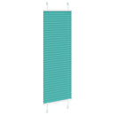 vidaXL pliszírozott redőny Benzinzöld 50x150 cm szövetszélesség