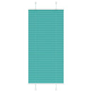 vidaXL pliszírozott redőny Benzinzöld 60x150 cm szövetszélesség