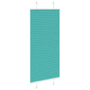 vidaXL pliszírozott redőny Benzinzöld 60x150 cm szövetszélesség