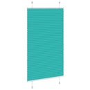 vidaXL pliszírozott redőny Benzinzöld 75x150 cm szövetszélesség