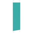 vidaXL pliszírozott redőny Benzinzöld 60x200 cm szövetszélesség