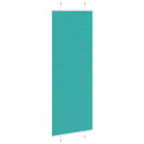 vidaXL pliszírozott redőny Benzinzöld 80x200 cm szövetszélesség