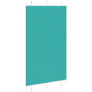 vidaXL pliszírozott redőny Benzinzöld 120x200 cm szövetszélesség