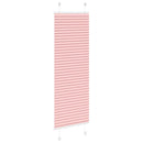 vidaXL pliszírozott redőny rózsaszín 40x100 cm szövetszélesség 39,4 cm