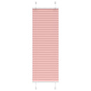vidaXL pliszírozott redőny rózsaszín 50x100 cm szövetszélesség 49,4 cm