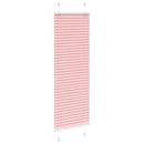 vidaXL pliszírozott redőny rózsaszín 50x100 cm szövetszélesség 49,4 cm