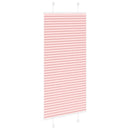 vidaXL pliszírozott redőny rózsaszín 55x100 cm szövetszélesség 54,4 cm