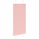 vidaXL pliszírozott redőny rózsaszín 60x100 cm szövetszélesség 59,4 cm