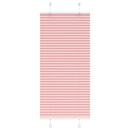 vidaXL pliszírozott redőny rózsaszín 65x100 cm szövetszélesség 64,4 cm