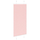 vidaXL pliszírozott redőny rózsaszín 65x100 cm szövetszélesség 64,4 cm