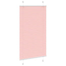 vidaXL pliszírozott redőny rózsaszín 70x100 cm szövetszélesség 69,4 cm