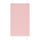 vidaXL pliszírozott redőny rózsaszín 80x100 cm szövetszélesség 79,4 cm